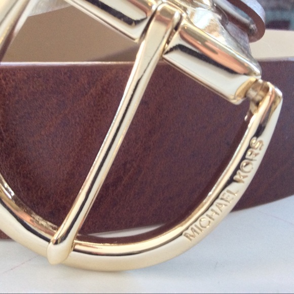 MICHAEL Michael Kors Accessories - MICHAEL KORS LEATHER BELT XL